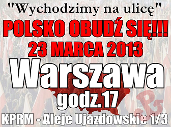  Narodowcy. net: 23 marca – prowokacja palikociarni???