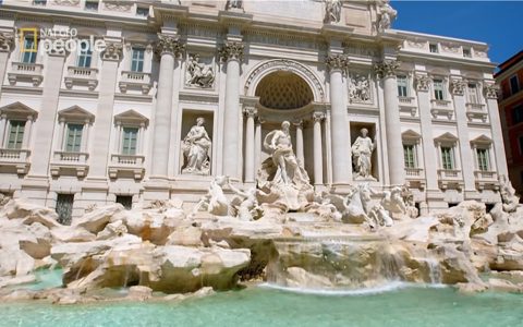 Rzym, FontaNational Geographic Polskanna di Trevi