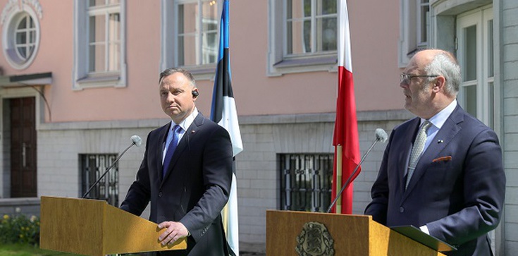 Prezydent Duda w Tallinie: Rozwiązania bolesne dla Rosji już działają - zdjęcie