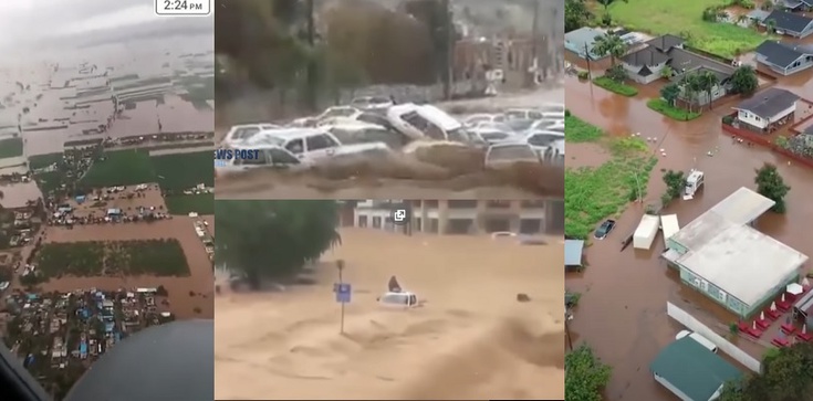 [Wideo] To przypomina armagedon: Chińskie miasta pod wodą - zdjęcie