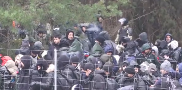 Litewskie służby ostrzegają: Grupa migrantów zmierza w kierunku Polski - zdjęcie