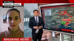 [Wideo] Straszne działania Rosjan. "Zaczęli gwałcić nasze kobiety" - mówi mieszkanka Chersonia dla CNN - miniaturka