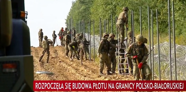 Sondaż. Jak Polacy oceniają budowę płotu na granicy z Białorusią? - zdjęcie