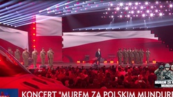 ,,Murem za polskim mundurem’’. Wielki sukces koncertu w hołdzie polskim żołnierzom, policjantom i Straży Granicznej - miniaturka