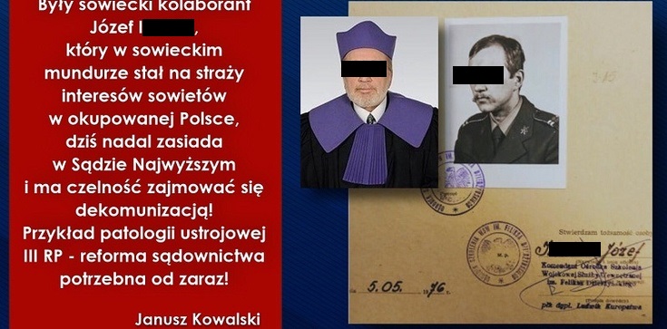 Śledczy IPN chcą uchylenia immunitetu sędziemu Józefowi I. Miał się dopuścić zbrodni komunistycznej - zdjęcie