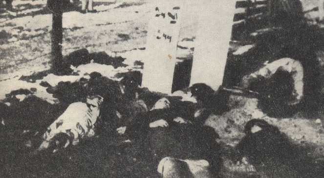 Na Wigilię Niemcy wrzucali do ognia dzieci w Ochotnicy 