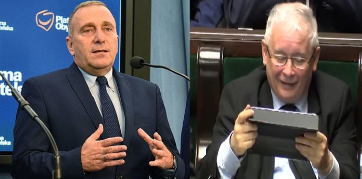 Schetyna o wejściu prezesa PiS do rządu: ,,wynika ze strachu i braku zaufania'' - zdjęcie