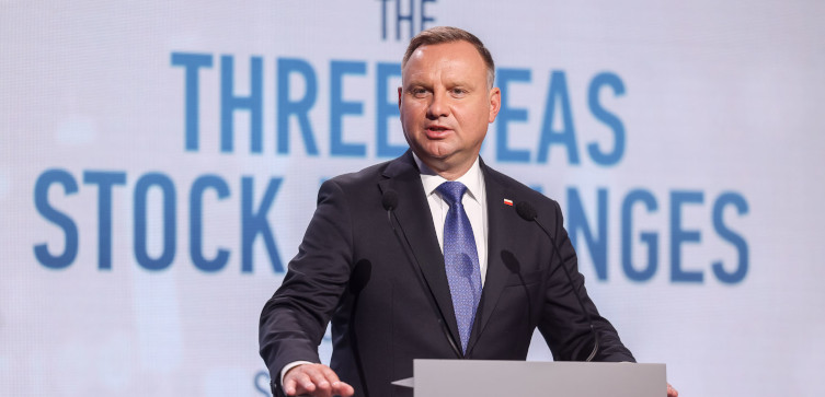 Prezydent Duda podczas otwarcia Konferencji Giełd Trójmorza: To największa szansa dla nas Polaków od XVII wieku - miniaturka