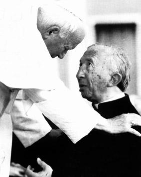 Bł. Jan Paweł II i ks. Luigi Giussani