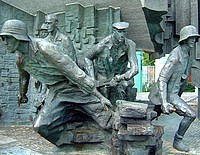 Pomnik Powstania Warszawskiego.