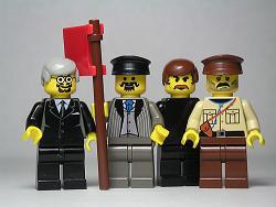 Trocki, Lenin, Gorki, Stalin