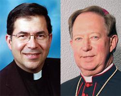 Ojciec Frank Pavone i biskup Patric J. Zurek