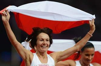 Barbara Niewiedział z Korfantowa, złota medalistka paraolimpiady. (fot. london2012.com)