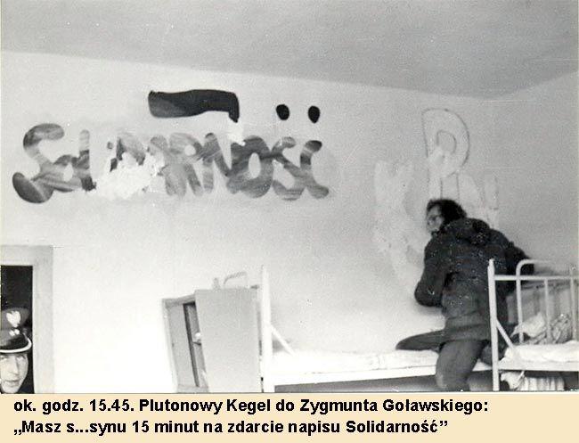 Zdjęcie w więzieniu w Kwidzyniu wykonane przez funkcjonariuszy.
